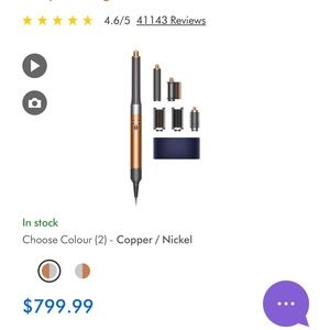 Dyson Airwrap complete long